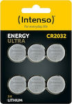 Intenso Energy Ultra Αλκαλικές Μπαταρίες Ρολογιών CR2032 3V 6τμχ