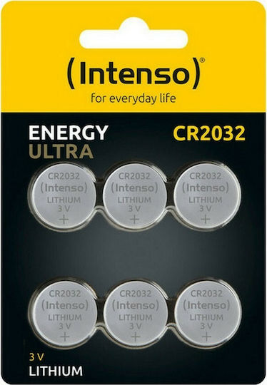 Intenso Energy Ultra Baterii Litiu pentru ceasuri CR2032 3V 6buc