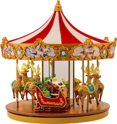 SP Souliotis Very Merry Carousel Mr Christmas Φωτιζόμενο με Μουσική SP Souliotis Very Merry Carousel Mr Christmas Φωτιζόμενο με Μουσική