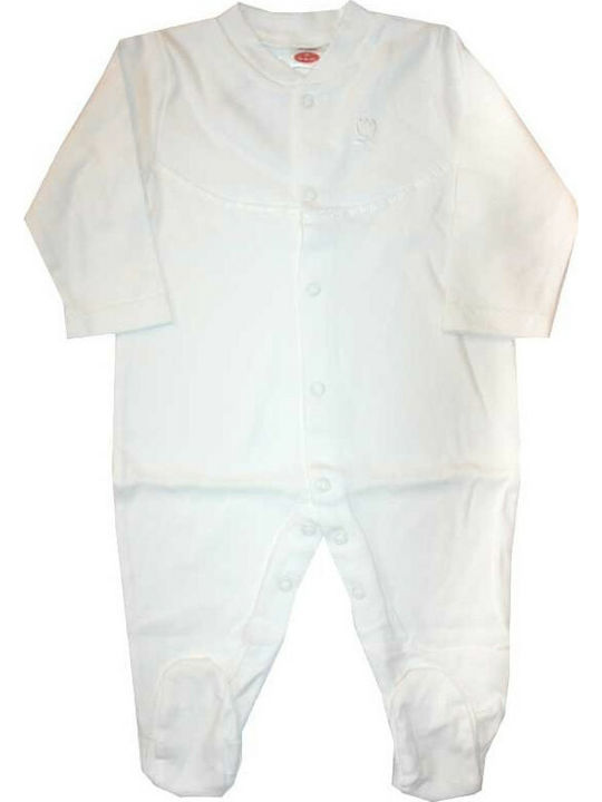 Makoma 0271 Baby Bodysuit Long-Sleeved Ecru