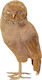 Lianos Christmas Plastic Figure Little bird Gold Height 32cm Golden Owl 32cm