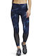 Adidas Response Women's Cropped Running Legging Navy Blue