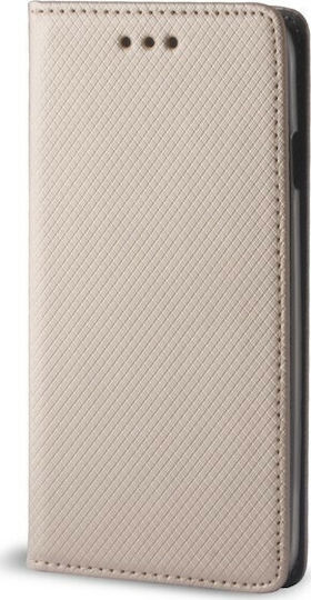 Forever Magnet Book Δερματίνης Χρυσό (Galaxy J7 2017)