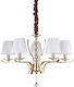 Ideal Lux Pegaso Sp5 Chandelier Lampshade 5xE14 Gold 197722