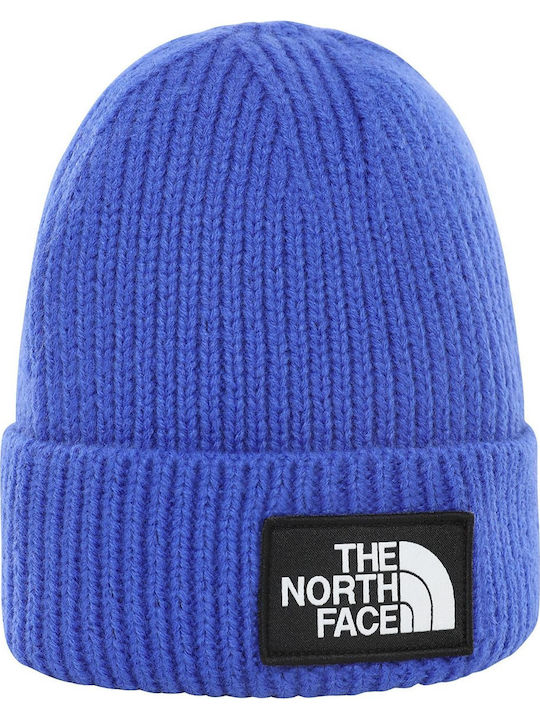 The North Face Tnf Logo Box Шапка Мъжки Шапка в Син цвят