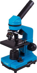 Levenhuk Rainbow 2L Βιολογικό Μικροσκόπιο Εκπαιδευτικό Μονόφθαλμο 400x Blue