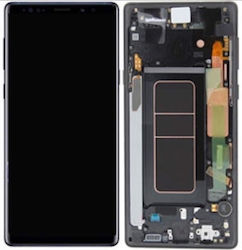 Samsung Οθόνη με Μηχανισμό Αφής και Πλαίσιο για Galaxy Note 10 (Μαύρο)