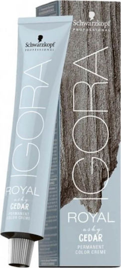 Schwarzkopf Igora Royal Ashy Cedar Haarfärbemittel 5-21 Helles Kastanienbraun Fumé Santre 60ml