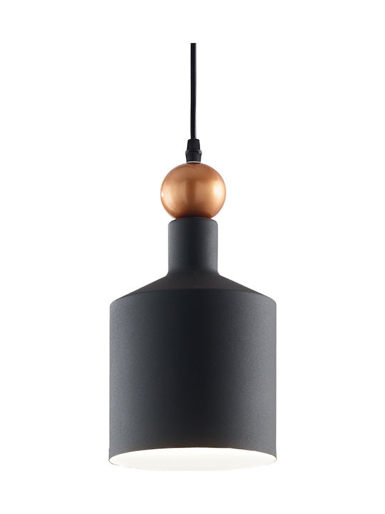 Ideal Lux Triade-3 Pendant Lamp E27 Gray