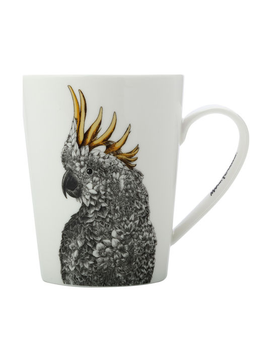 Maxwell & Williams Cockatoo Marini Ferlazzo Birds Tasse Porzellan 450ml 1Stück