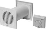 Europlast SPKT-100 SPKT100 Wall-mounted Ventilator Bathroom 100mm White