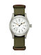 Hamilton Herrenuhr 38mm Batterie mit Grün Stoffarmband