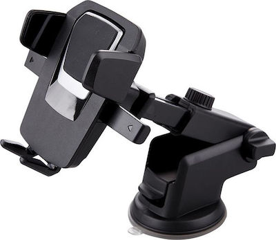 Mobile Phone Holder Car with Adjustable Hooks Black