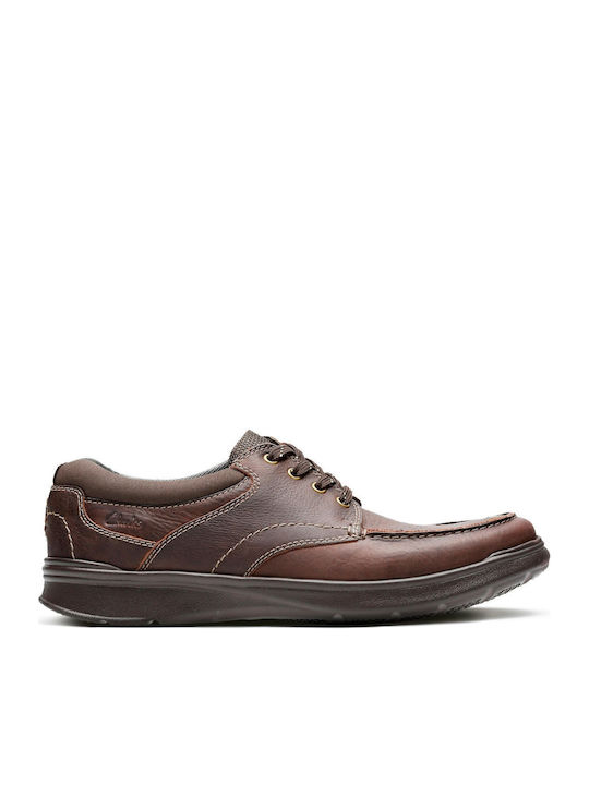 Clarks Cotrell Edge Δερμάτινα Ανδρικά Casual Πα...