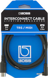 Roland BMIDI-5-35 Studio- und Musikinstrumentenkabel Midi-Männchen - 3,5 mm Stecker 1,5 m