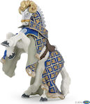 Papo Miniature Toy Blue Weapon Master Ram Horse 14cm.