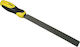 Stanley 0-22-465 Râșniță de lemn 200mm cu Formă Plată cu Mâner (Dintele gras)