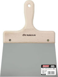 Benman Spatula Inox 160mm with Wooden Handle 70912