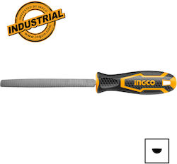 Ingco HWHF088 Ράσπα 200mm Ημιστρόγγυλη με Λαβή