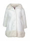 Kids' Coat Long Ecru