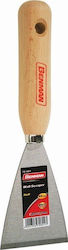 Benman Spatulă răzuitoare Metal 60mm cu Mâner de Lemn 70801