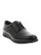 Kricket Men's Leather Casual Shoes Black