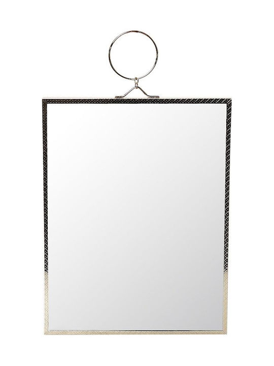 Espiel Wall Mirror with Gold Metallic Frame 40x30cm 1pcs