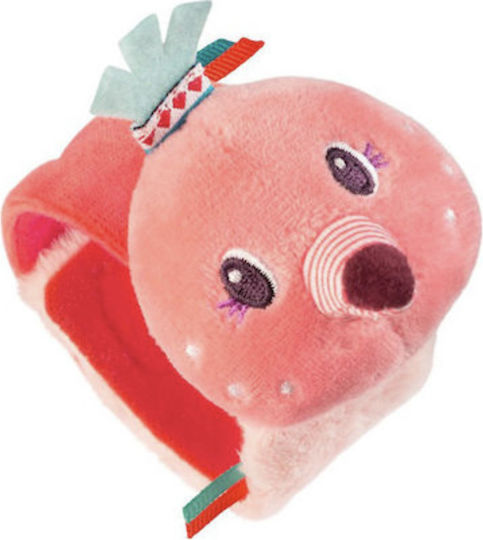 Lilliputiens Rattle / Bracelet Flamingo Anais for 0++ Months