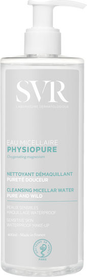 SVR Laboratoire Physiopure Micellar Water for Facial Cleansing and Makeup Removal 400ml