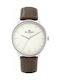 Ben Sherman Portobello Social Watch Battery with Brown Leather Strap