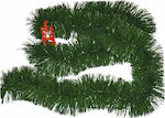 XMASfest Χριστουγεννιάτικη Γιρλάντα Πλαστική Πράσινη 200x9cm