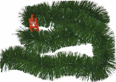 XMASfest Weihnachtliche Girlande Plastik Grün 200x9cm 1Stück