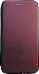 Synthetic Leather Book Burgundy (iPhone 11)