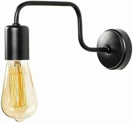 Pakketo PWL-0053 Lumină De perete Negru 28x11x4cm Pakketo PWL-0053 Lumină De perete Negru 28x11x4cm