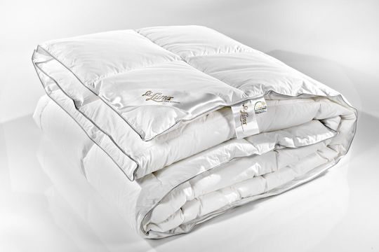 La Luna Υπέρδιπλο 220x240εκ. Wool Natural Duvet Λευκό