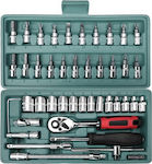 Zhongxin Set Ratchet 1\4" 46pcs