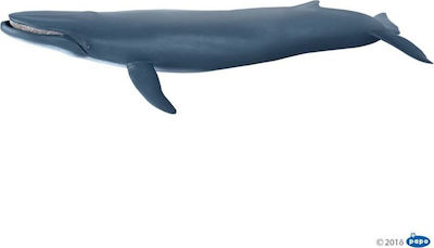 Papo Miniature Toy Blue Whale 7cm.