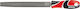 Yato YT-6183 Λίμα Πολλαπλής Χρήσης 150mm Ημιστρόγγυλη με Λαβή