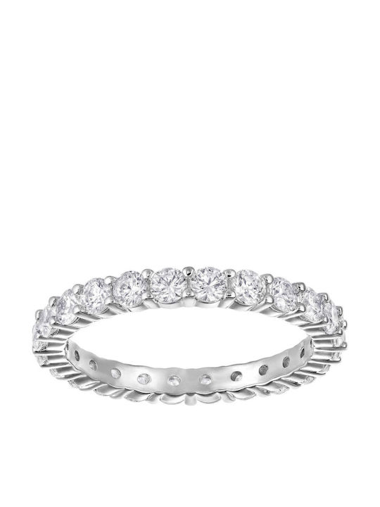 Swarovski Vittore Half Ring with Zircon made of Silver
