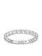 Swarovski Vittore Half Ring with Zircon made of Silver