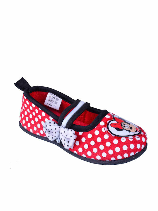 Adam's Shoes Kids Slipper Closed-Toe Red