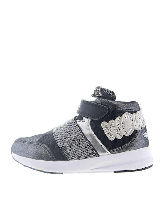 Lelli Kelly Kids Sneakers High LΚ6424 with Scratch Black LΚ 6424