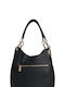 Michael Kors Lillie Leder Damen Tasche Schulter Schwarz