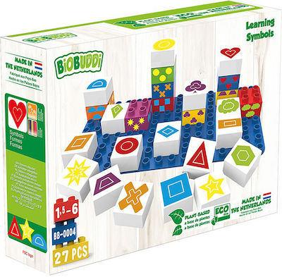 Biobuddi Tocuri educative Learning Shapes pentru 1.5 - 6 ani 27buc