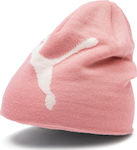PUMA Beanie Unisex Σκούφος Πλεκτός σε Ροζ χρώμα