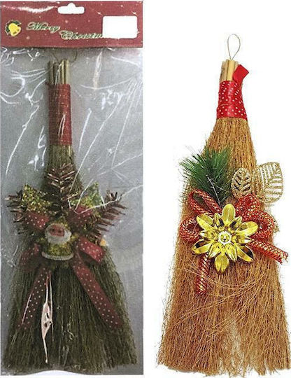 XMASfest Christmas Figure Height 27cm Christmas broom 27cm (Μiscellaneous Colors)