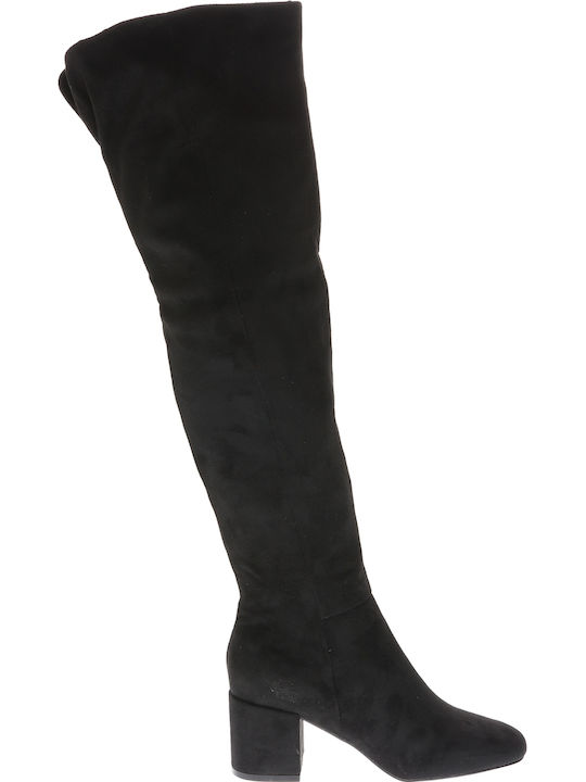 Exe Cherry Suede Γυναικείες Μπότες Πάνω από το ...