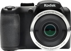 Kodak PixPro AZ252 Compact Φωτογραφική Μηχανή 16MP Οπτικού Ζουμ 25x με Οθόνη 3" και Ανάλυση Video 1280 x 720 pixels Μαύρη