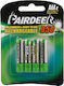 Pairdeer Επαναφορτιζόμενες Μπαταρίες AAA Ni-MH 950mAh 1.2V 4τμχ