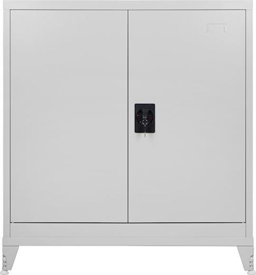 Δίφυλλη Μεταλλική Γαλβανιζέ 70x40x101εκ. με Ρυθμιζόμενα Πόδια Δίφυλλη Μεταλλική Γαλβανιζέ 70x40x101εκ. με Ρυθμιζόμενα Πόδια